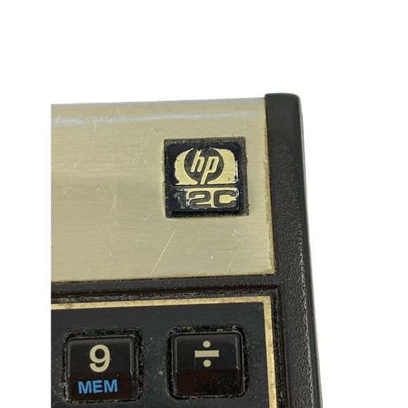 USA Made Hewlett Packard HP 12C Financial Business Programmable Calculator 1988 - Picture 4 of 15